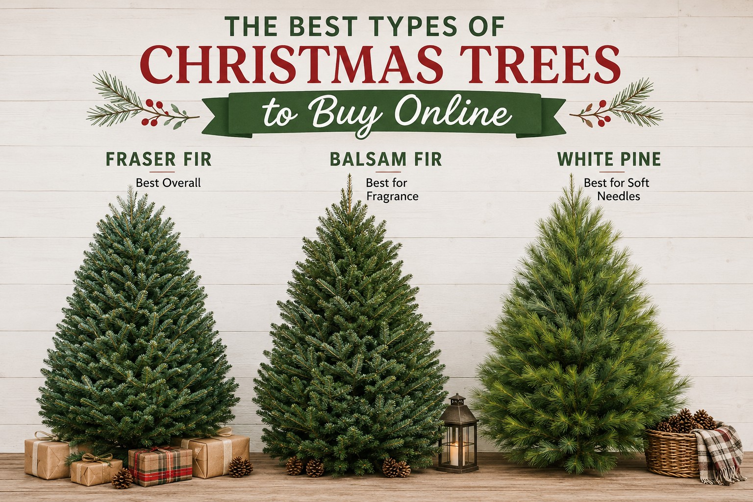 Fresh real Christmas trees available to buy online from Brown’s Tree Farm Best Christmas Trees to Buy Online